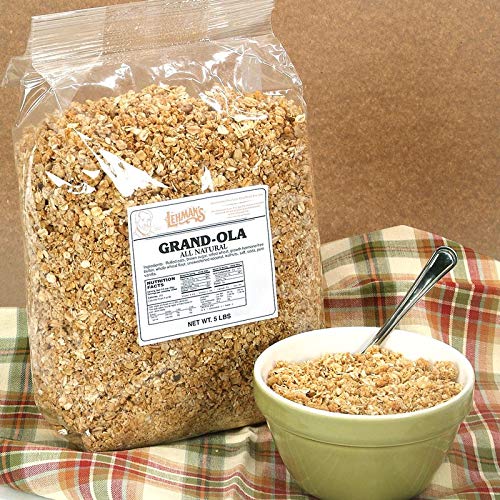 Schlabach's All-Natural Gourmet Granola, Amish Bakery Made, Wholesome, Original Flavor Snack Mix and Cereal, 5 lb Bag