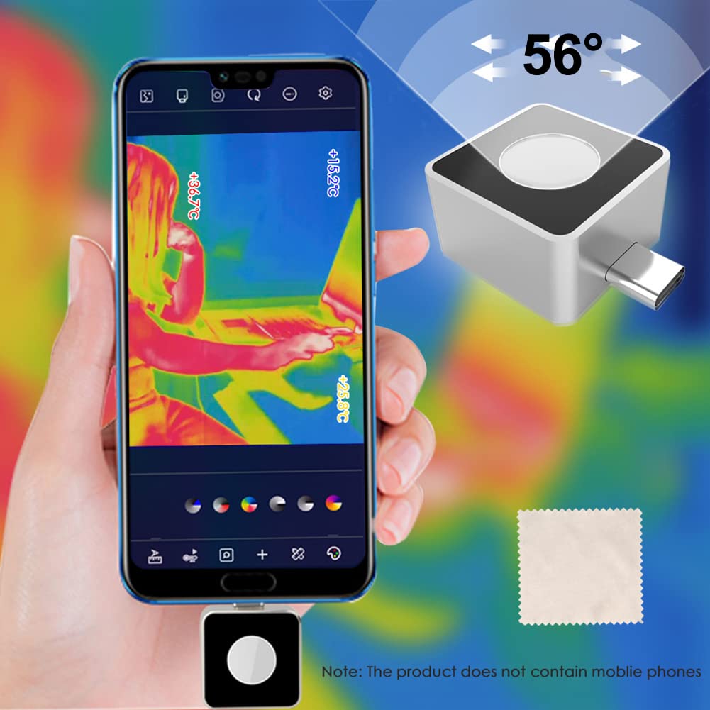 Amazon.co.jp: 赤外線サーマルイメージングカメラ、256x192 IR解像度