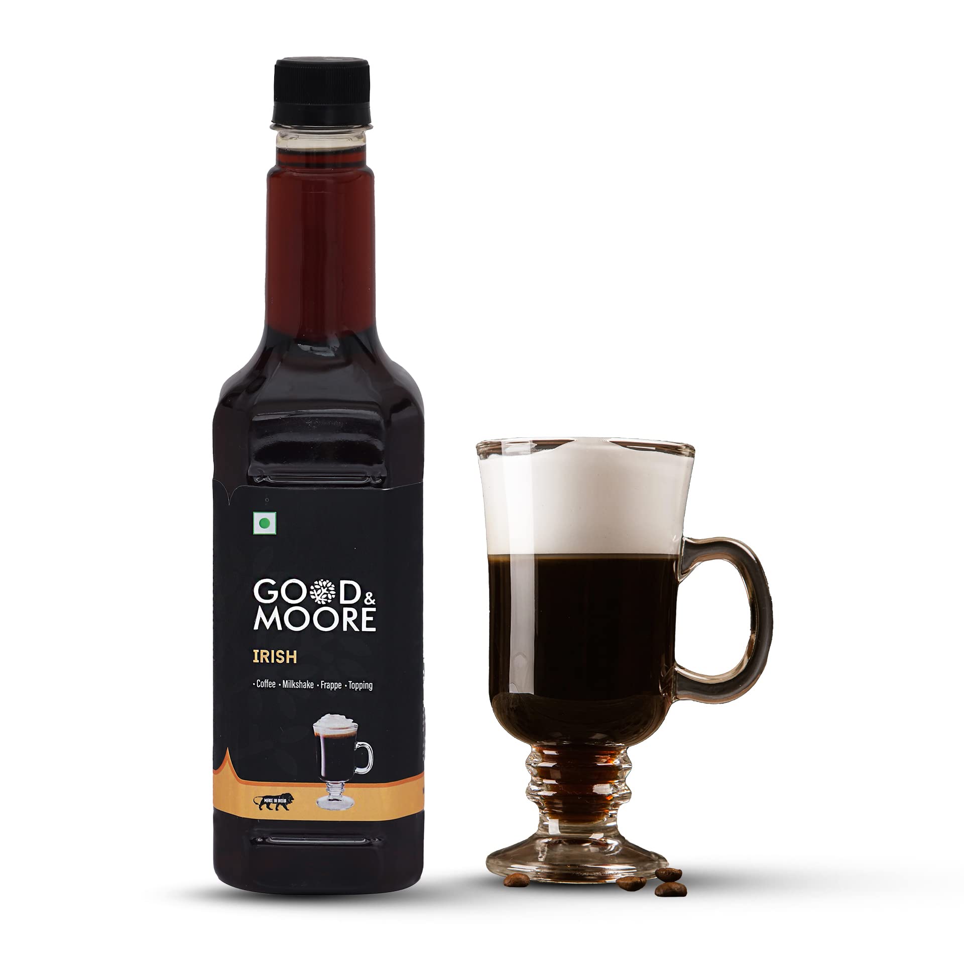 Irish Syrup | For Coffee, Milkshakes, Frappes, Cold-Coffee, Pancakes, Beverages And More | Concentrated Syrup | Ready To Mix | Mixer | Premium Syrup | 750Ml