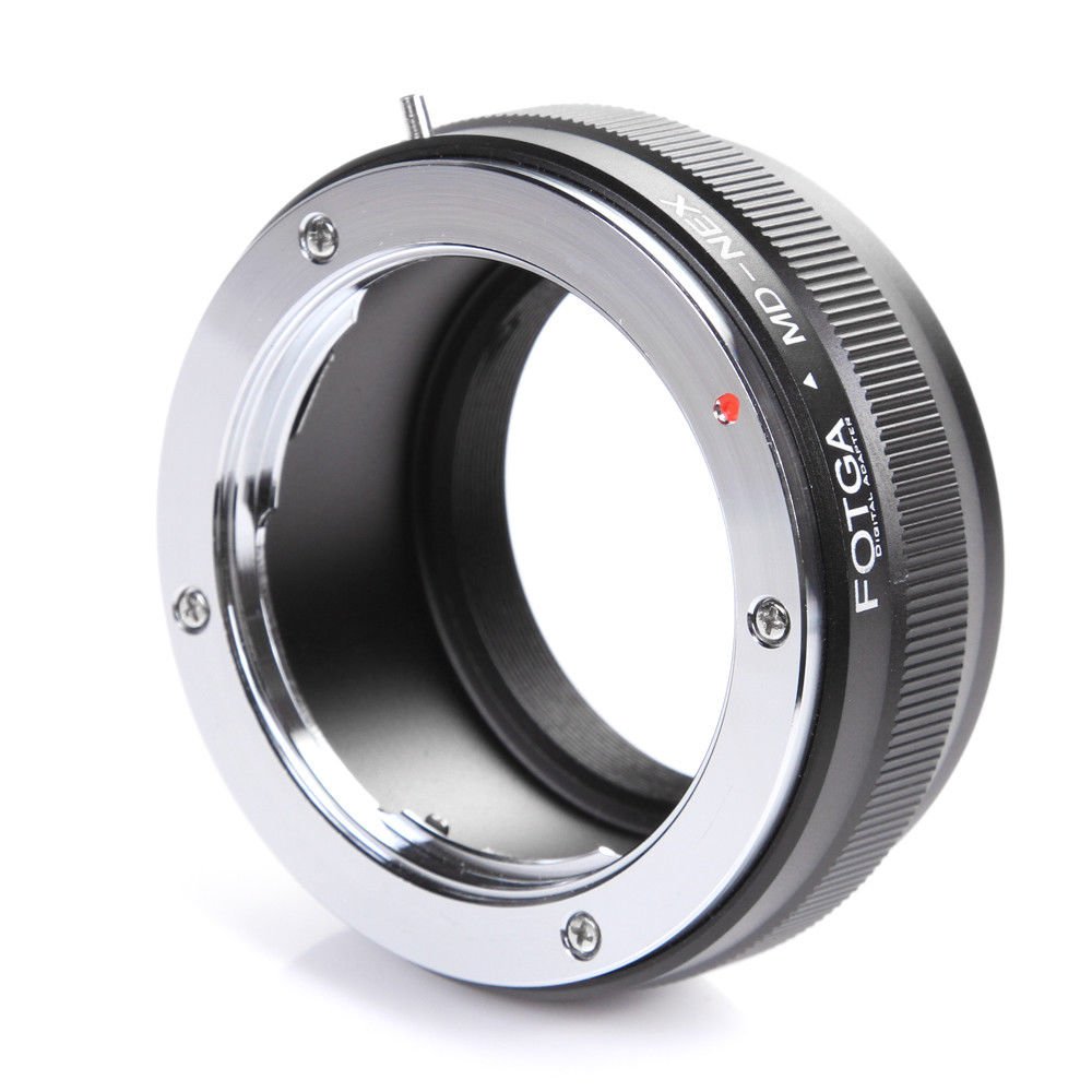 lvifloae Adapter Ring Lens,Adapter Ring MD NEX Adapter Ring Replacement for Minolta MC MD Lens to NEX 5 7 3 F5 5R 6 VG20 E Mount