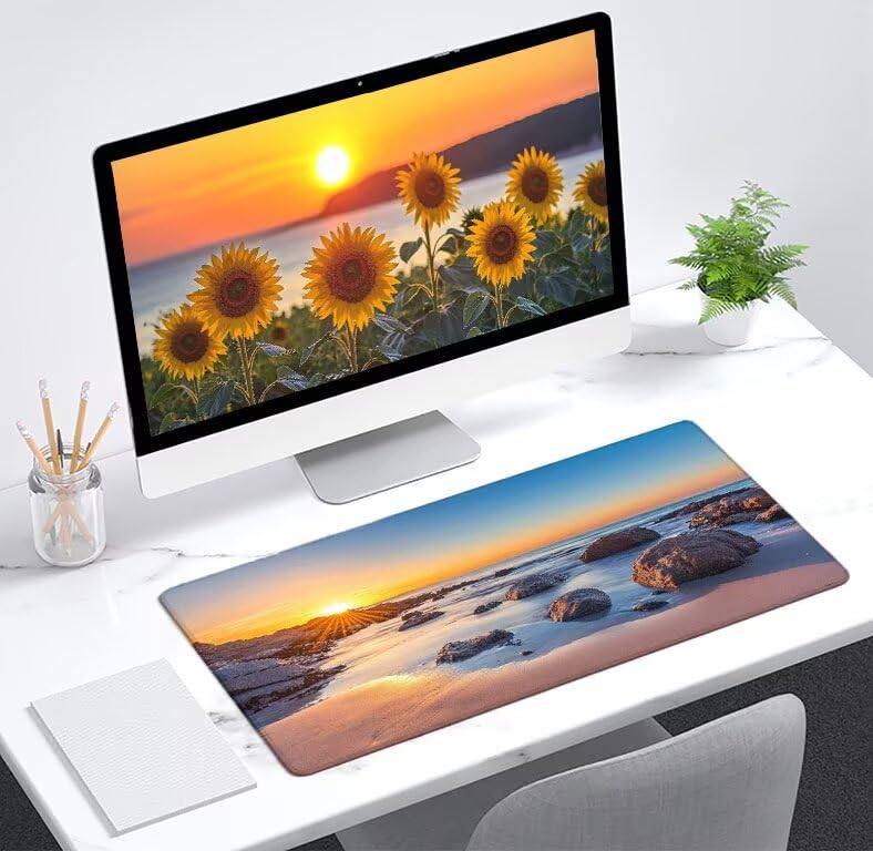 Tapis de souris XXL antidérapant pour protéger votre bureau - 2