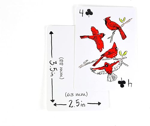 Miniatura 7 de Naipes en blanco más de 200 acabado mate y tamaño de póquer