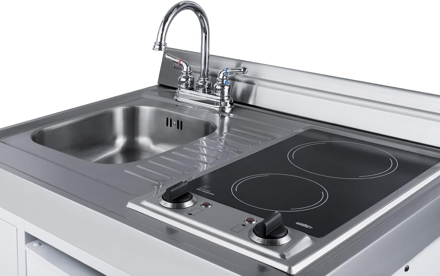 Summit C39ELGLASS Kitchenette Element Smooth top