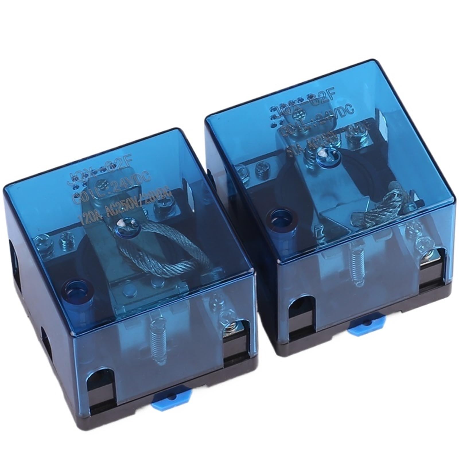 Power Relay JQX-62F 1Z 120A High-Power Relay 12V 24VDC 220VAC Silver Contact Electric Relay(120A 12V DC)