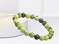 Vista 272 de Amazing Gemstone Pulsera de cristal para mujeres y hombres, pulsera de cristal curativo de protección, pulsera elástica con cuentas de piedras