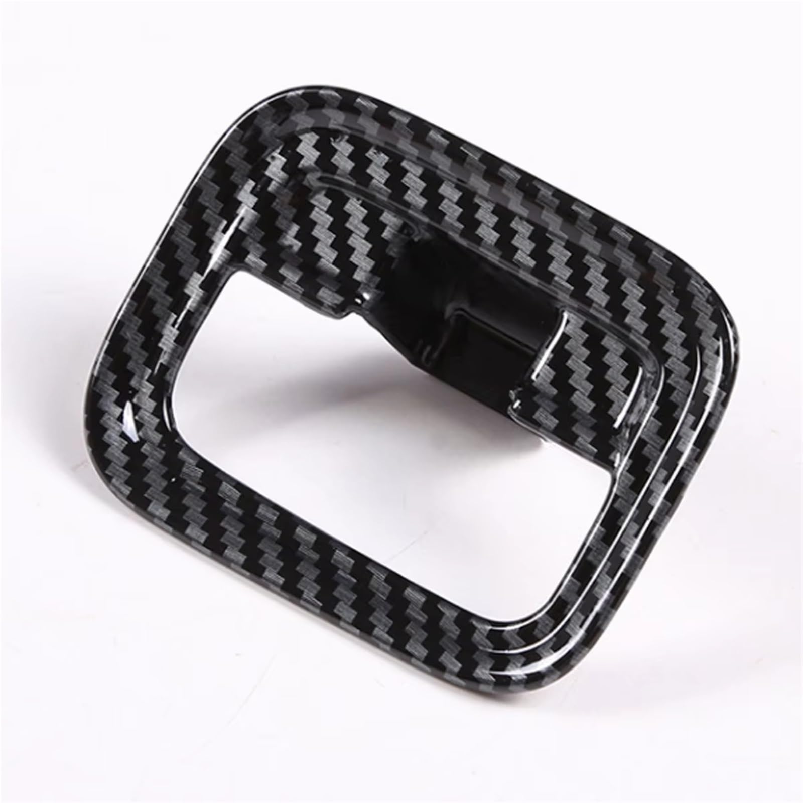 for Benz C Class W206 2022-2024 Carbon Fiber Style Car Electronic Handbrake P File Button Frame Cover Trim Sticker Car Decoration Interior