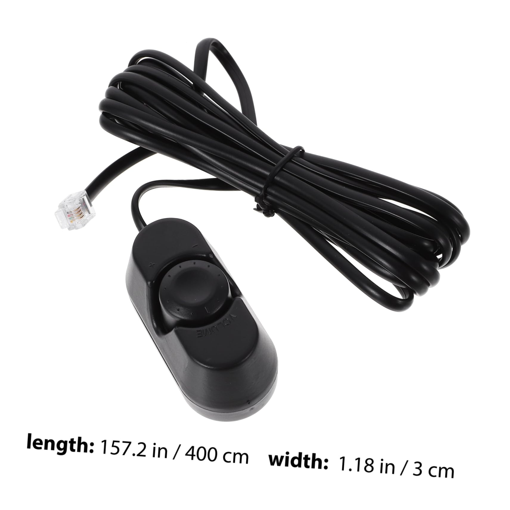 OSOLADY Automotive Volume Control Amplifier Controller Convenient Remote Adjuster for Subwoofer Strong Compatibility with Various Car Models Easy Installation for