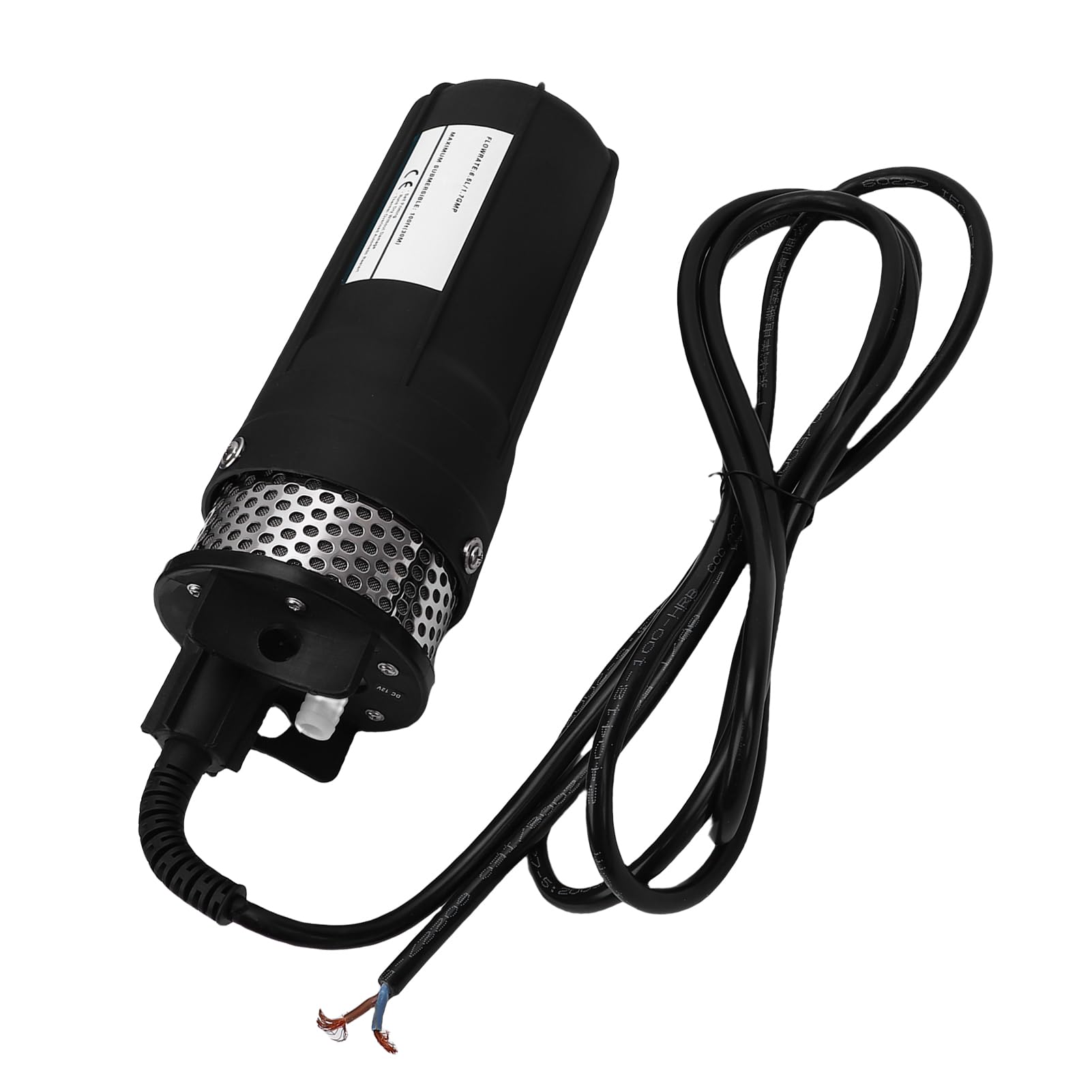 Bomba Solar para Pozo Profundo 12V 96W PA6 Carcasa 1/2" Salida 70m (CC 24 V)