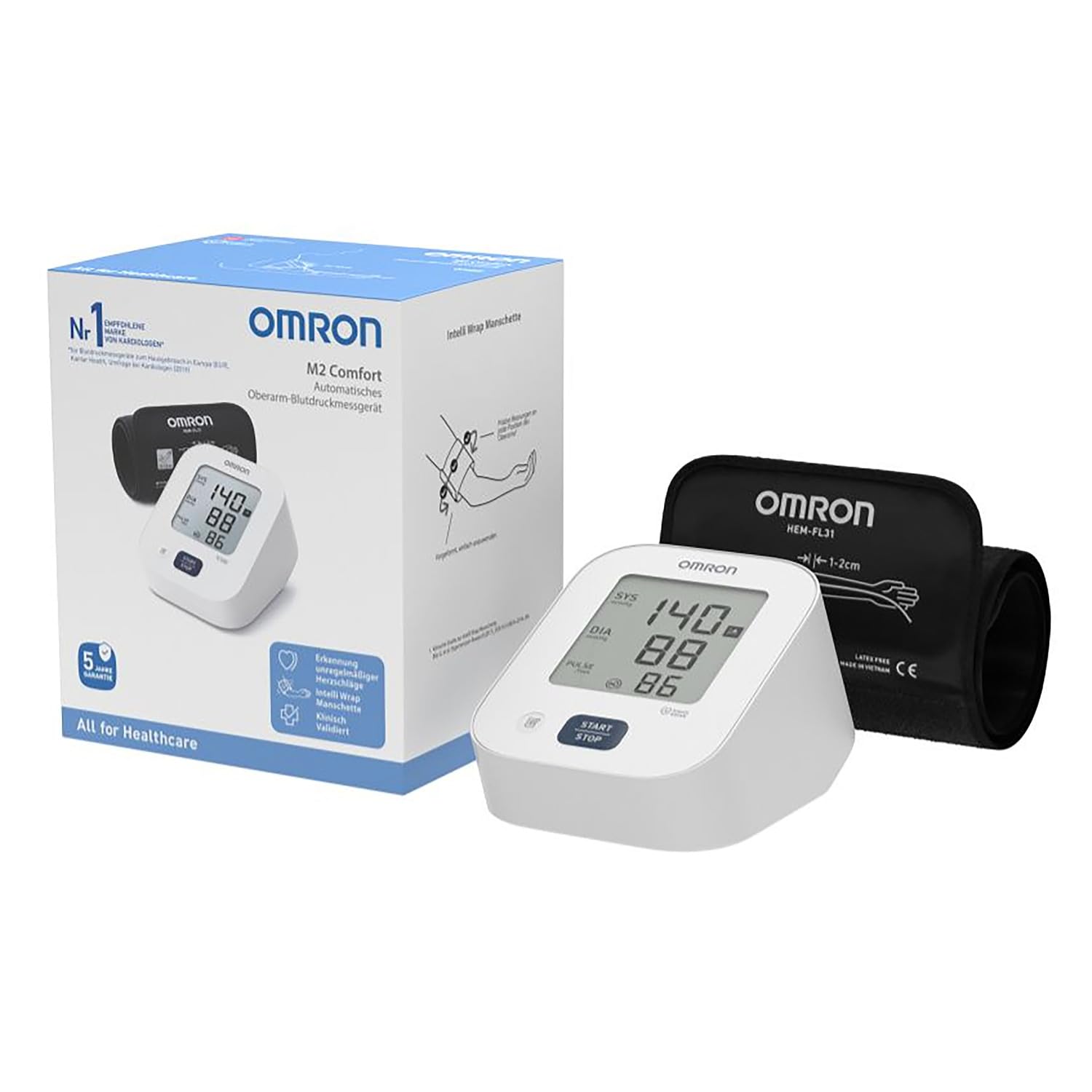 Omron Blutdruckmessgerät M2 Comfort