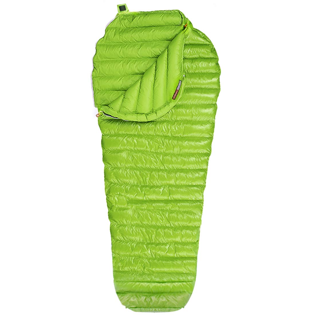 AEGISMAXNewDoar Urltra-Light Goose Sown Sleeping Bag Spring Autumn Urltra-compactable Sleeping Bag Mummy Sleeping Bag(Green)