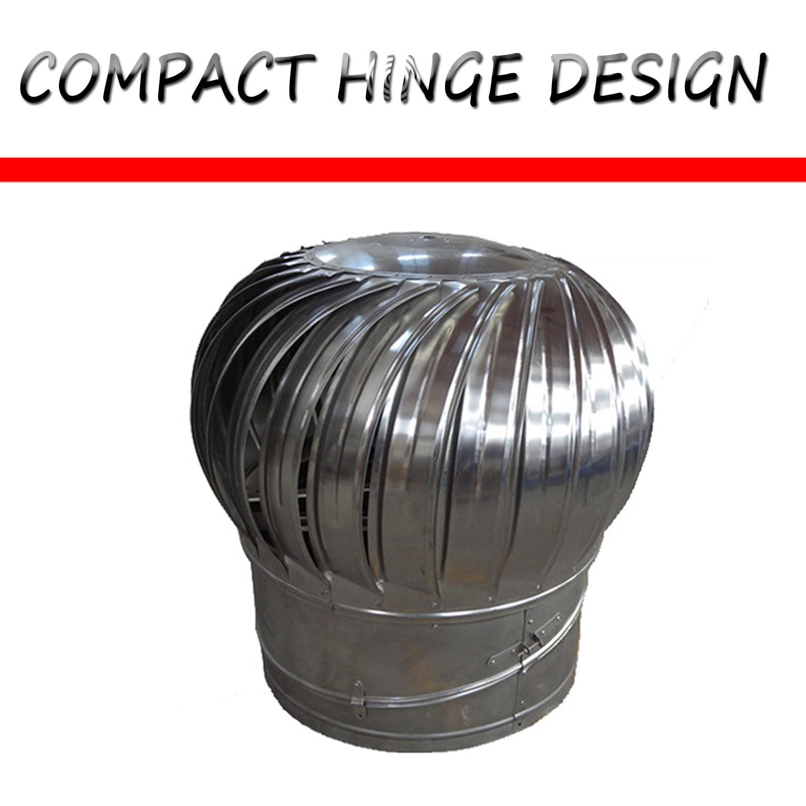 Rejilla de ventilación para aerogenerador, Tapa de escape acero inoxidable, campana ventilación pared 304, aire espesor, for(15.7inch(400mm))