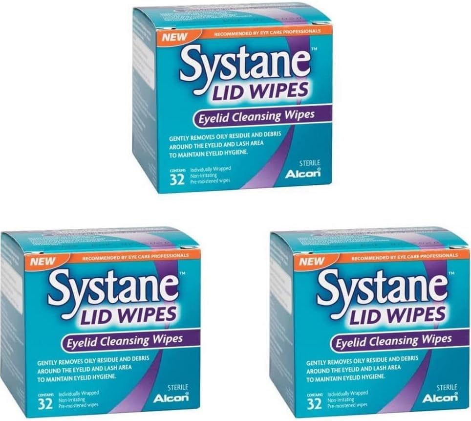 Pack of 6 - Lid Wipes 32 Count