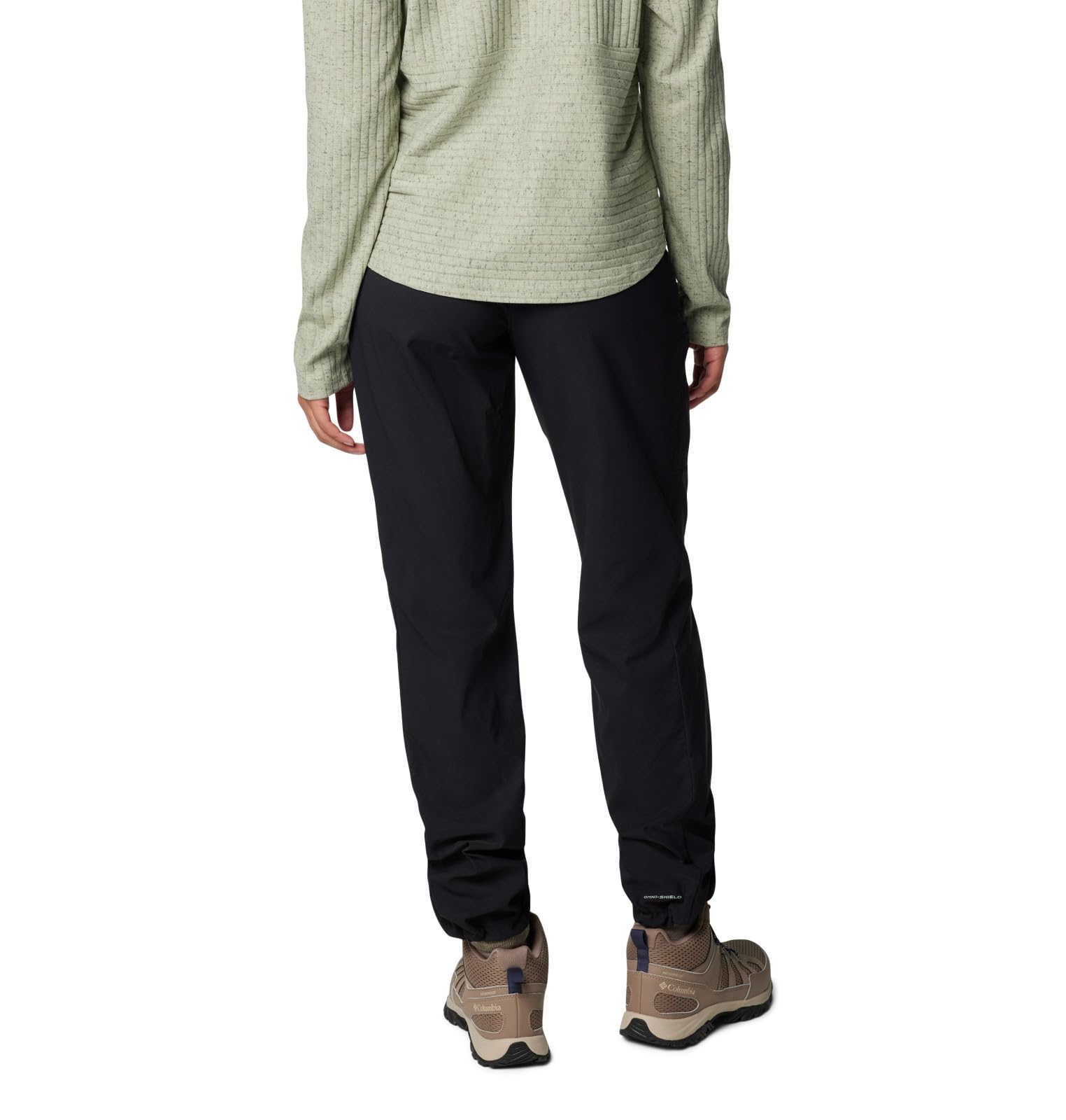 Columbia Women's Leslie Falls Pull-On Pant, Black, Large