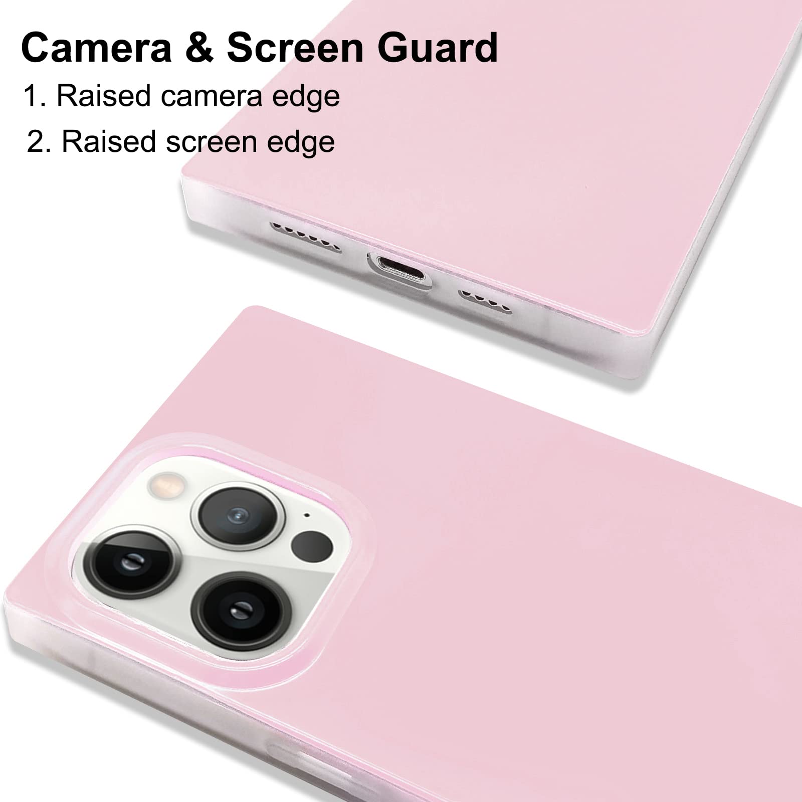 Omorro Compatible With Neon Phone Rectangle IPhone 14 Case For