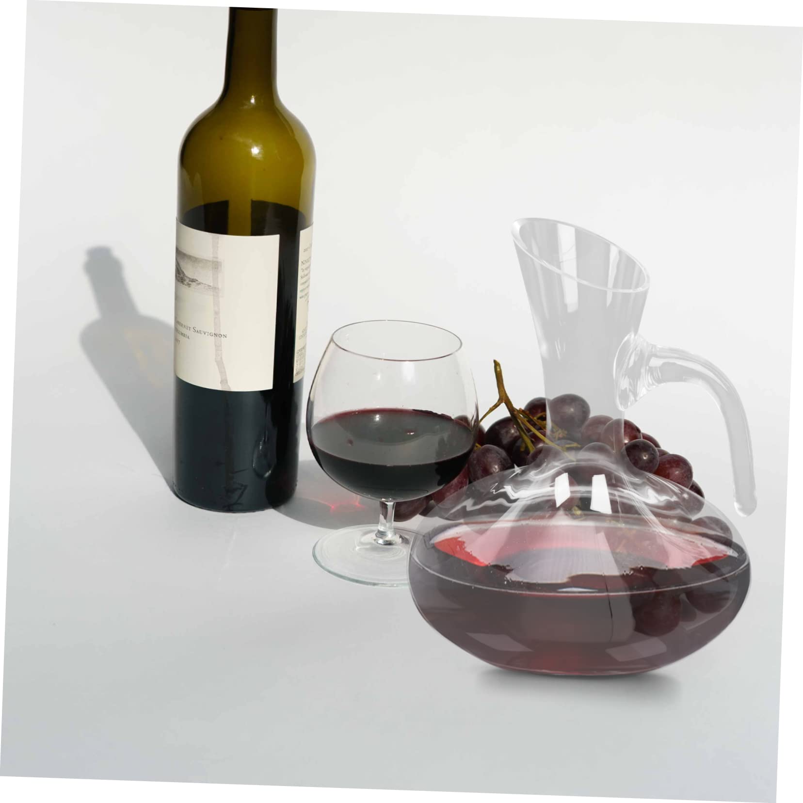Garneck Caraffa Per Vino Rosso Per Uso Domestico Decanter Per Vino in Per Aerazione Intenditore Di Vino