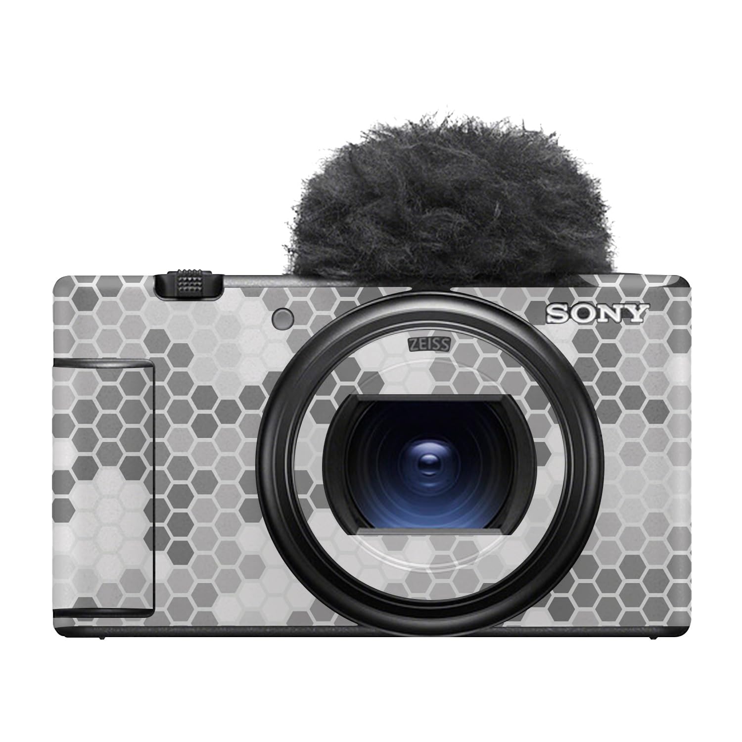 Camera Skin Compatible with Sony ZV-1 Mark II (2023) - Camo Hexadots - Premium 3M Vinyl Protective Wrap Decal Cover - Easy to Apply | Crafted in the USA by MightySkins