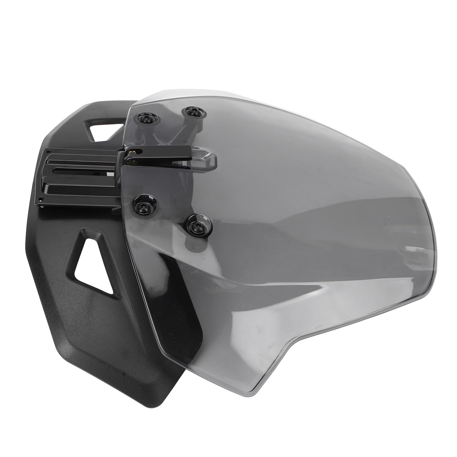 Einstellbare Windschutzscheibe 219401032, Maximale Auswirkung, Komfort, Einfache Installation, Anpassungen für Ryker 600, Ryker 900, Ryker Rally mit PC -Material (Grau)