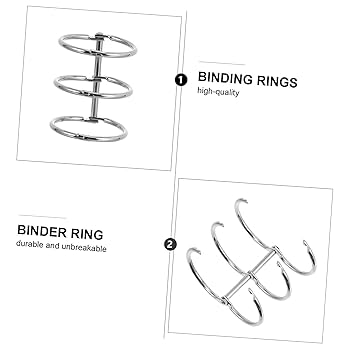 Amazon | ibasenice 20個 バインダークリップ ルーズリーフ