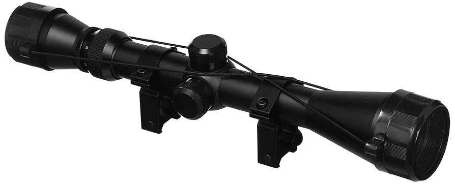 Amazon | UFC 3-9x40mm ライフルスコープ マウントリング付 BK