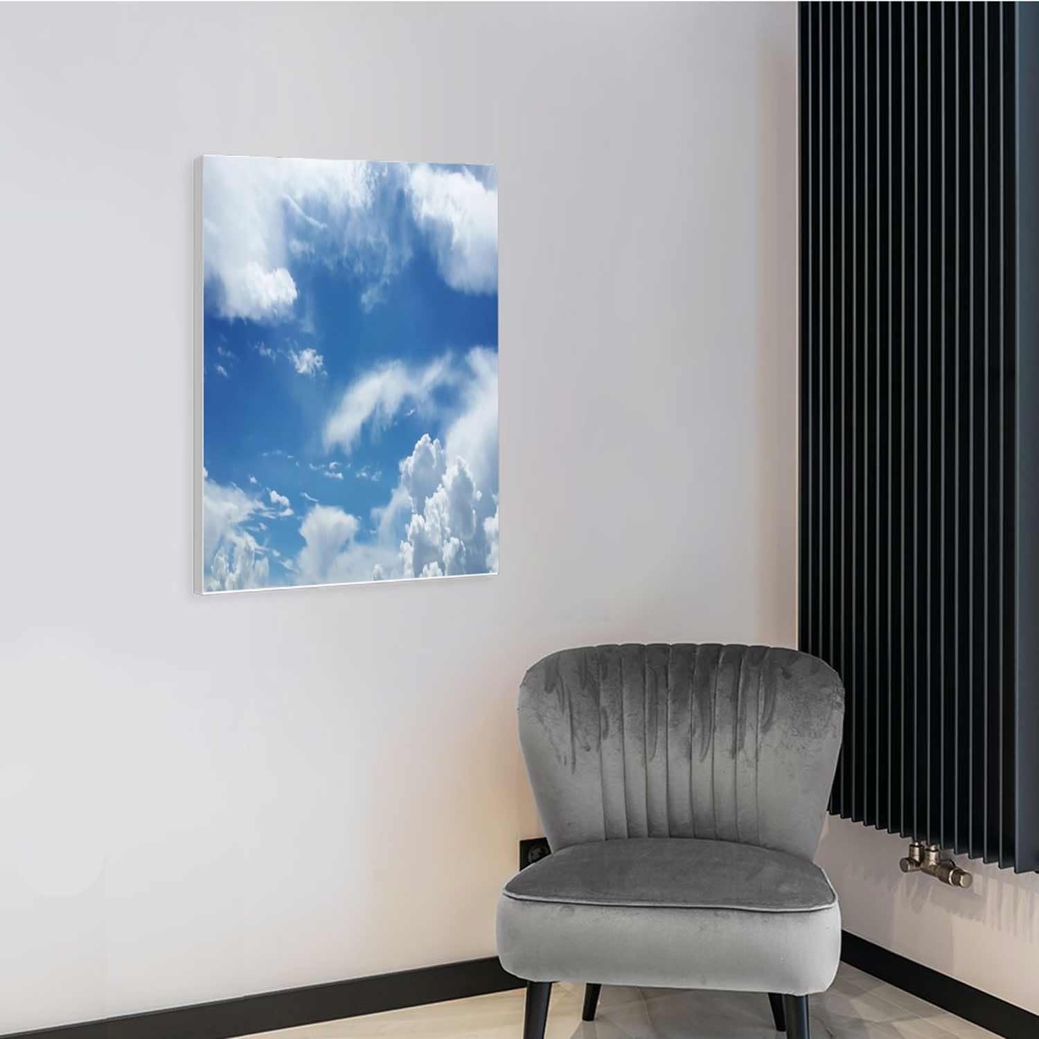 Amazon.co.jp: アートパネルカウズ 絵画 45×60cm 空 雲 大気