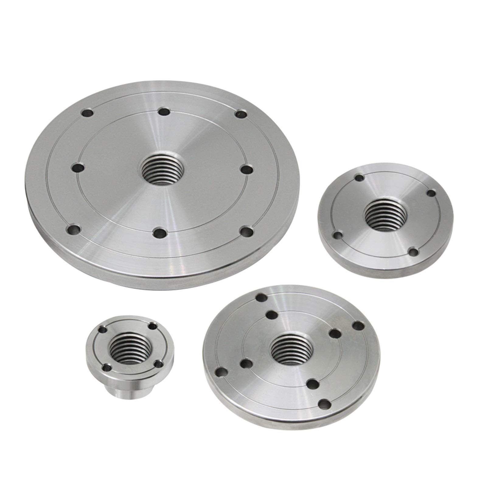 Plato frontal for torno de madera, mandril plato for manual 2 a 6 pulgadas diámetro con roscas varios tamaños (150 mm M18 x,5)(150mm M33x3.5)