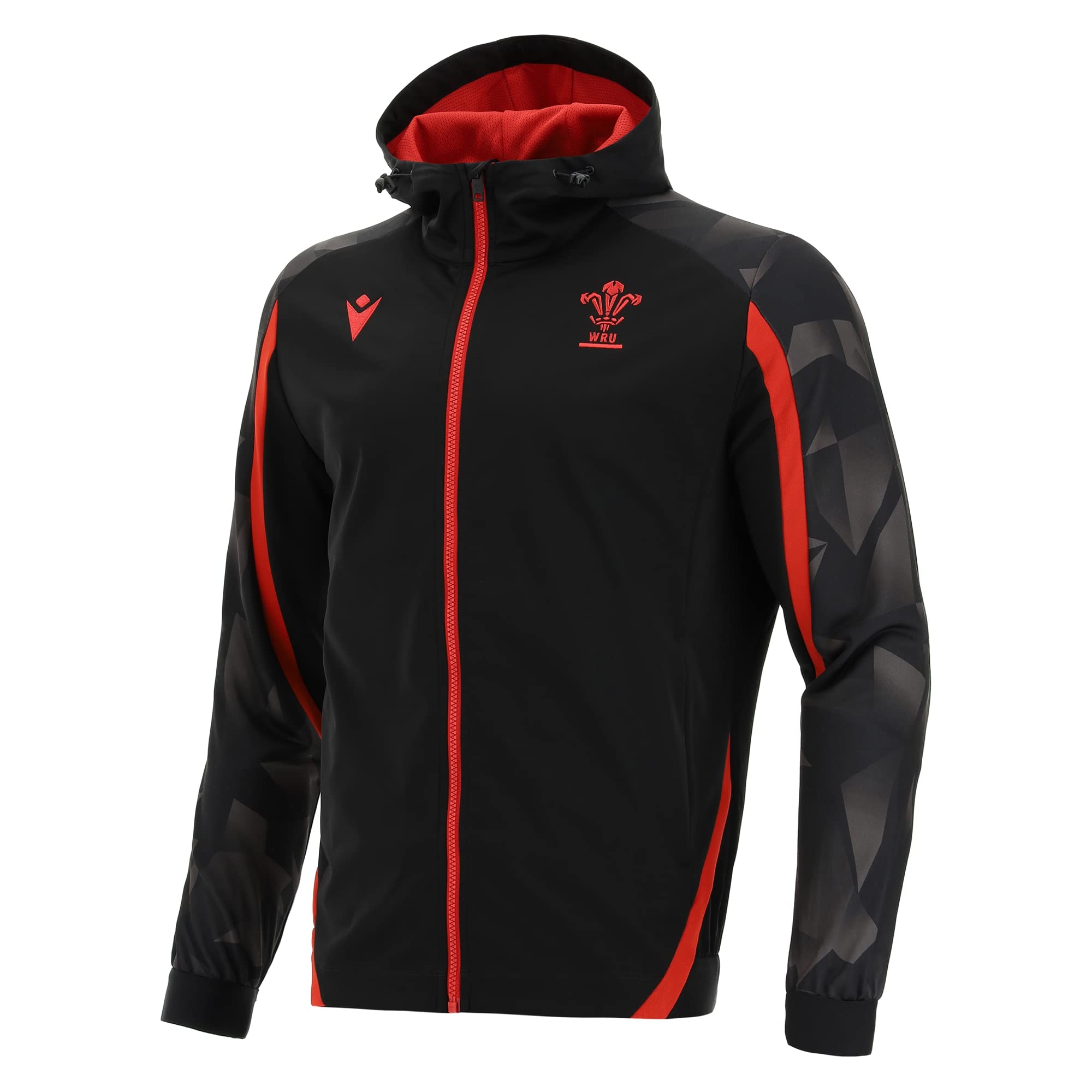 Buy Macron Men's Welsh Rugby 2021/22 Anthem Jacket welsh rugby 2021/22