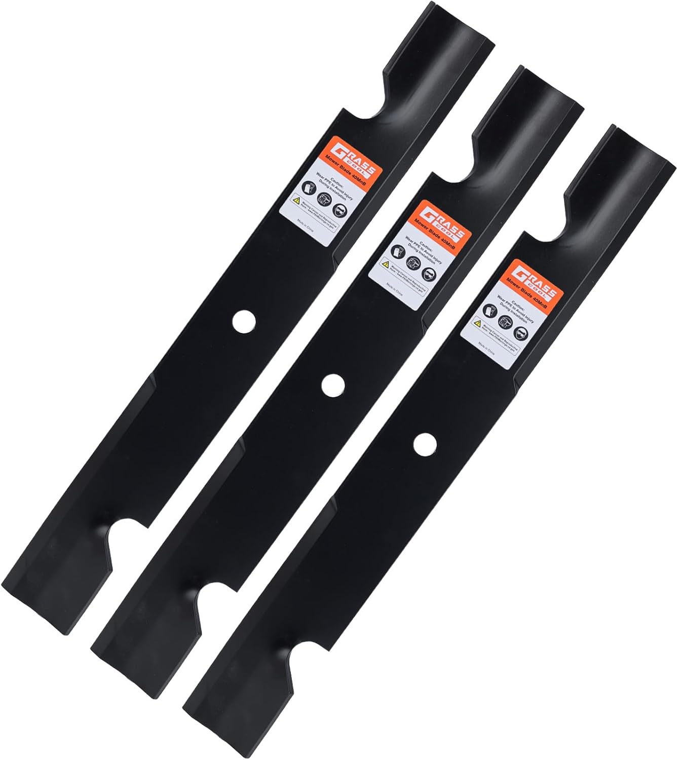 115-9649-03 Mower Blades Compatible with Toro Titan Timecutter Z Master Max ZX HD 6020 6050 6000 6030 6080 60" Zero Turn Mower Replace 115 9649 03p