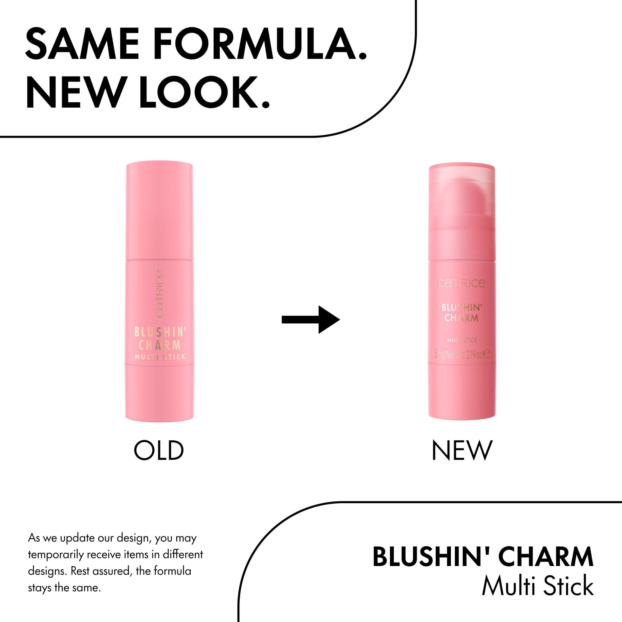 Catrice Blushin' Charm Multi Stick 040 | Natychmiastowe efekty, sztyf do pysku, kremowy, połysk, do wszystkich odcieni skóry