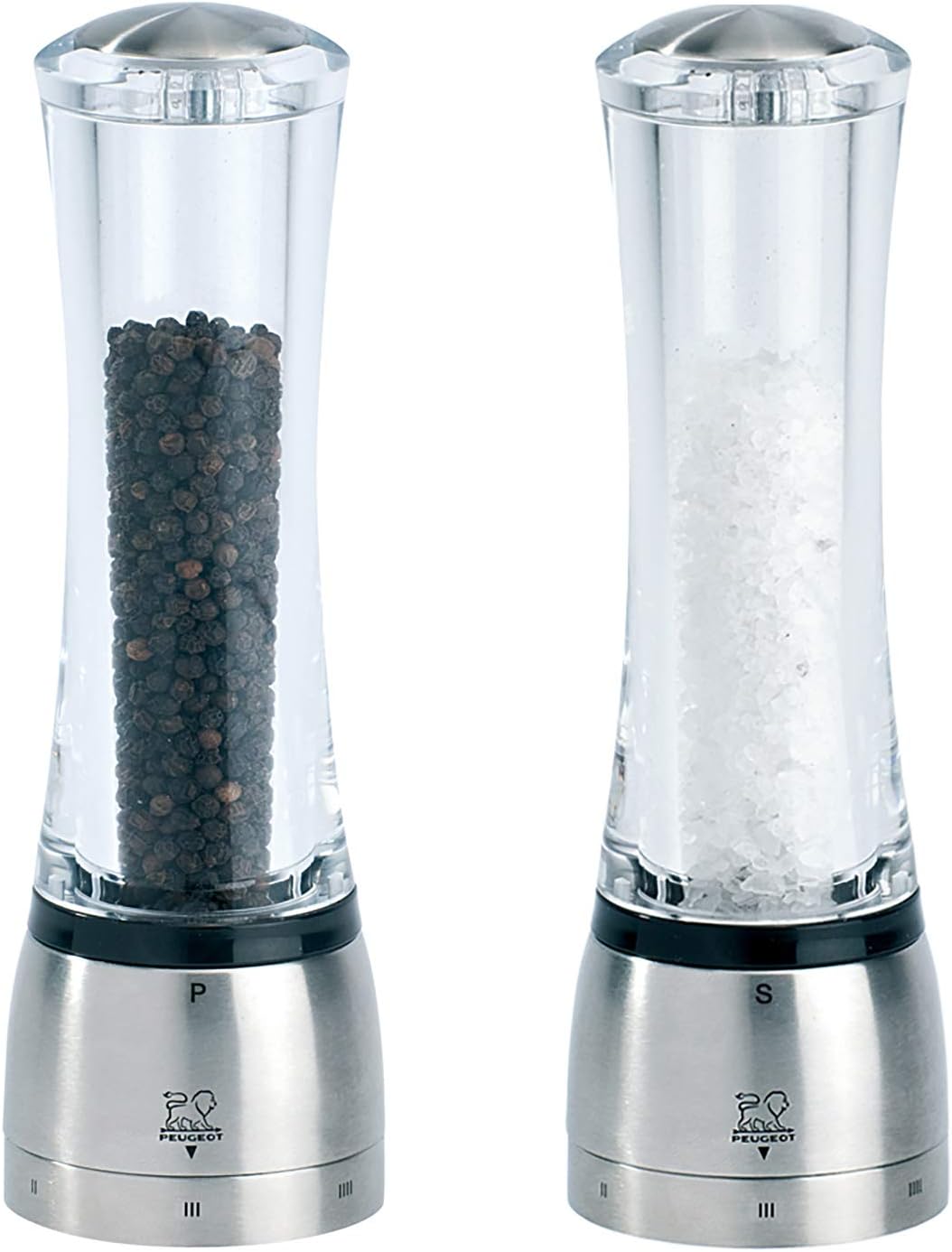 Peugeot Daman uselect Pepper Mill and Salt Mill Set 21 cm
