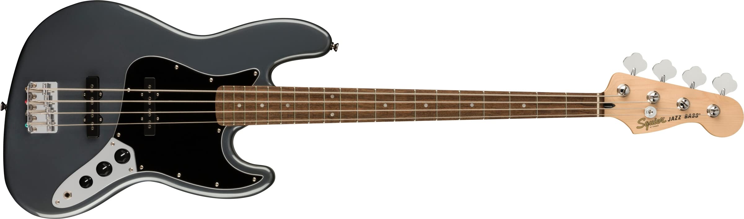 Fender Squier Affinity Jazz Bass Laurel Charcoal Frost Metallic 378601569