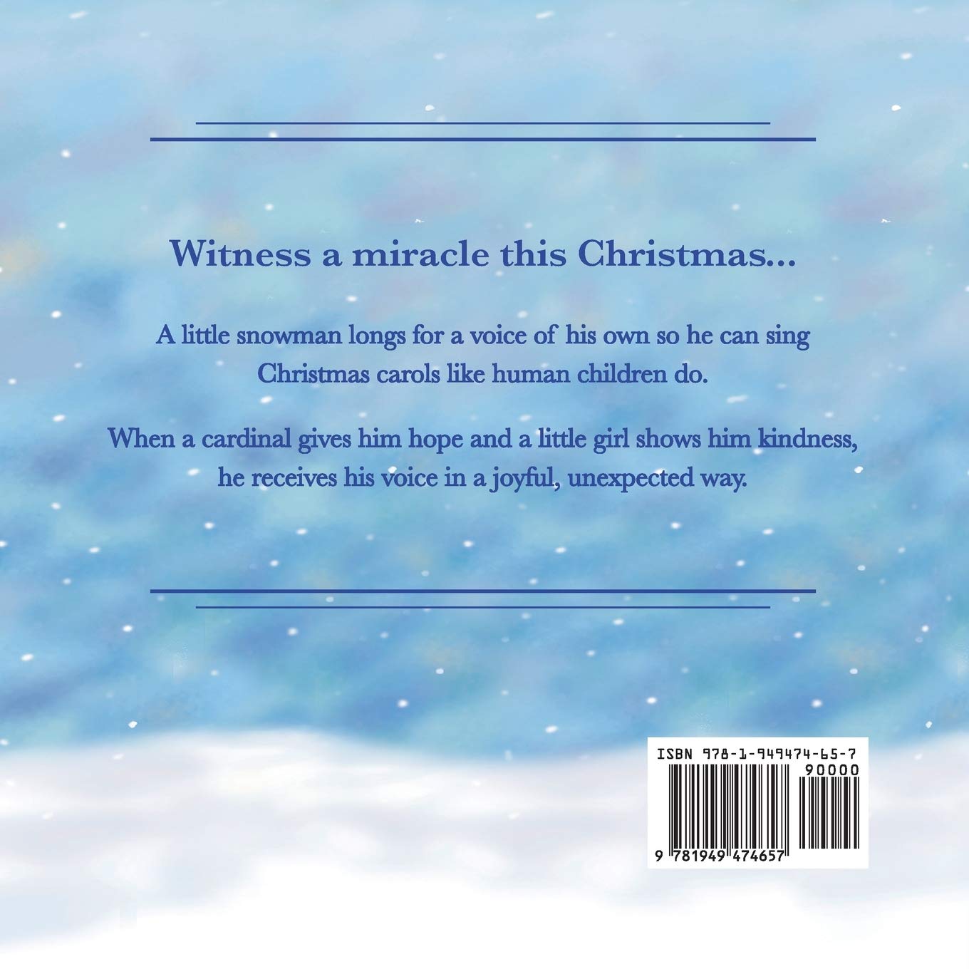 The Snowman's Song      Paperback – November 1, 2019