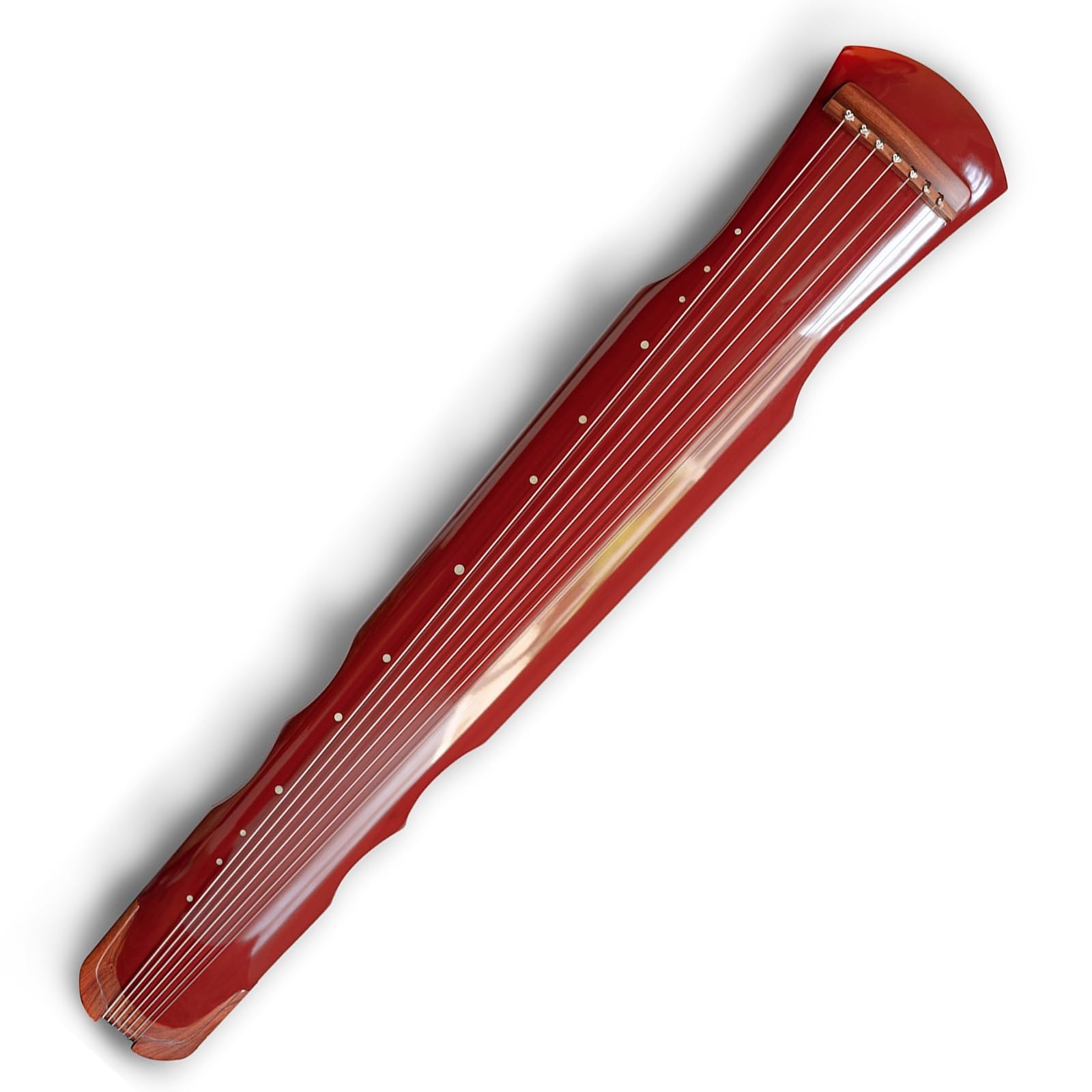 Guqin Rosso Stile Di Gioco Per Principianti Ingresso Lacca Fatta A Mano Vecchio Strumento Musicale Di Lira Di Abete Professional Guqin (Color : 02)