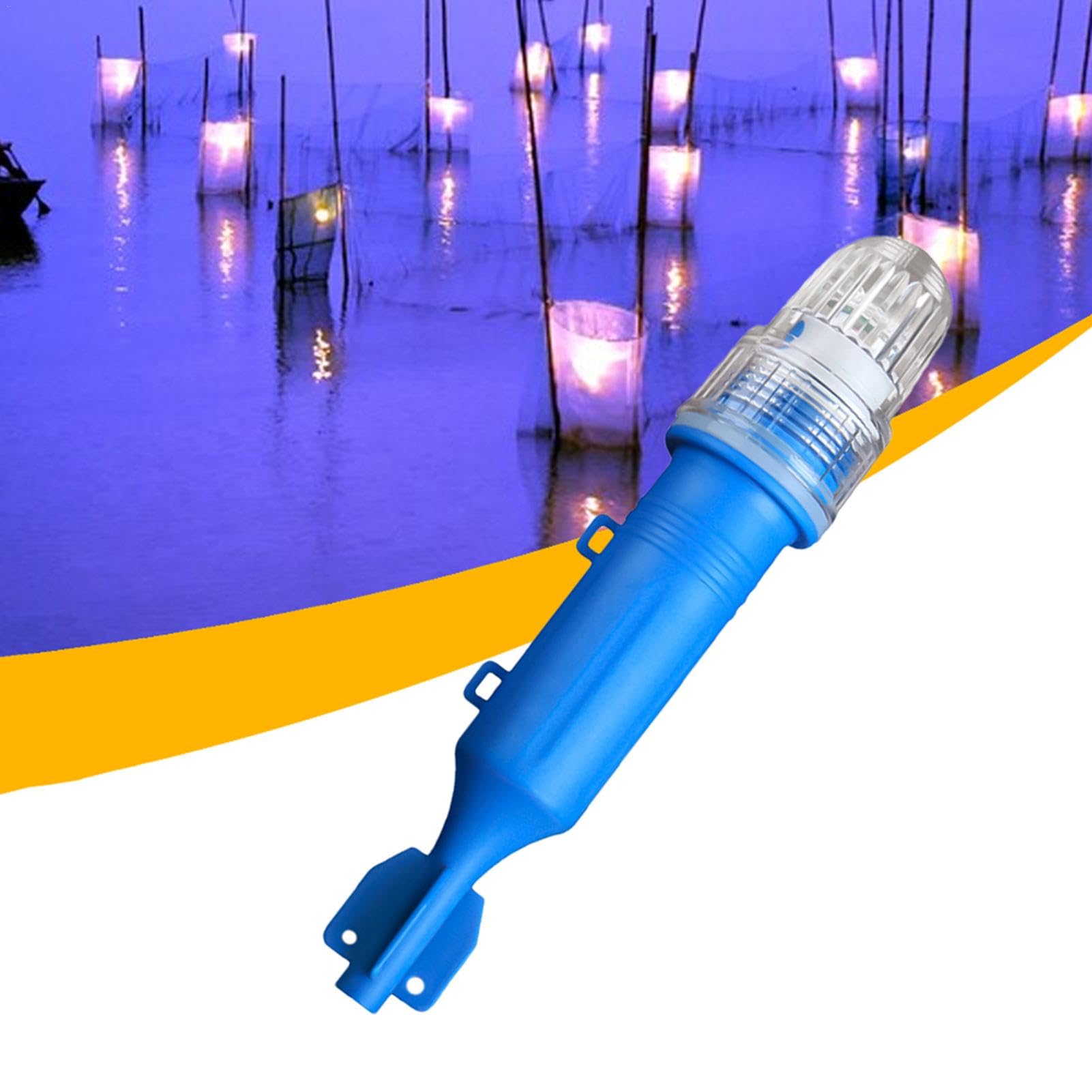 Luci stroboscopiche a LED, luci di sicurezza a LED, razzi di sicurezza, illuminazione multifunzionale, luci di segnalazione marine, luce faro per pesca notturna