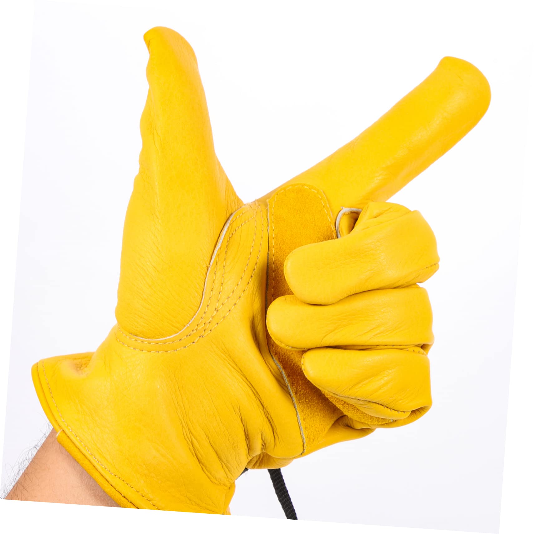 2 Pares Guantes De Jardineria Guantes De Pintura Guantes De Trabajo De Seguridad Guantes Domésticos Guantes Para Trabajar En El Jardín Guantes De Cuero
