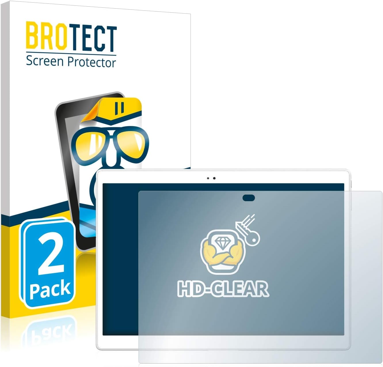 brotect 2-Pack Screen Protector compatible with Alldocube X Neo - HD-Clear Protection Film