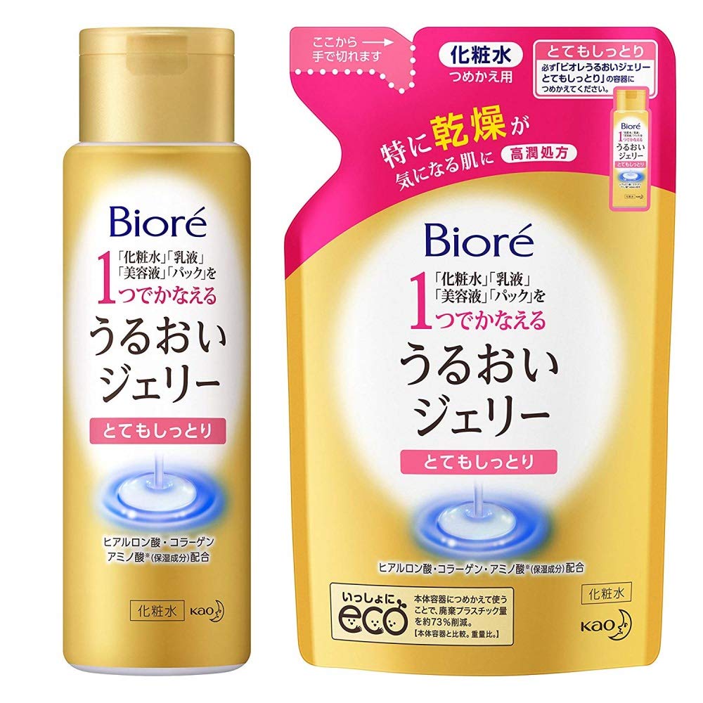 Amazon | 【本体+つめかえ用セット】ビオレ うるおいジェリー とても  