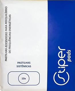 100 Pastilhas Stiper Pads Cartela Sistêmicas Acupuntura
