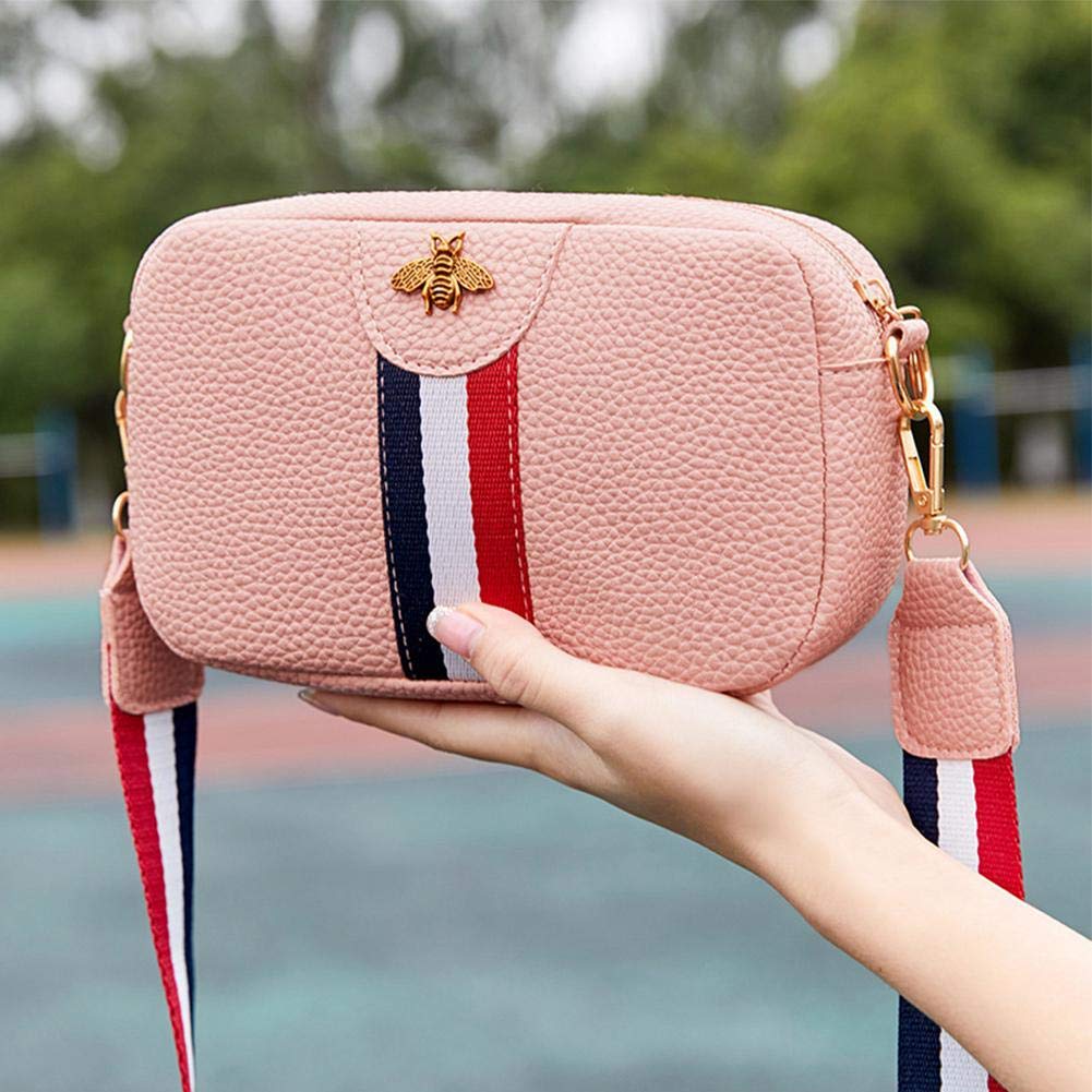 Female Casual Rectangle Shape Mini Portable Single-Shoulder Bag Pu