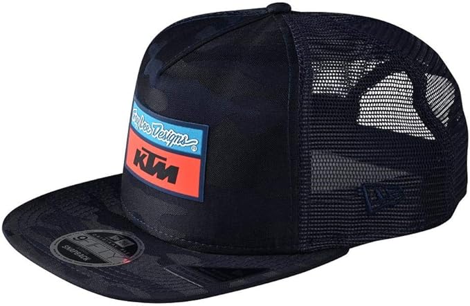 Amazon Troy Lee Designs メンズ Ktm チーム 迷彩 スナップバック 調節可能な帽子 ネイビー One Size 帽子 通販
