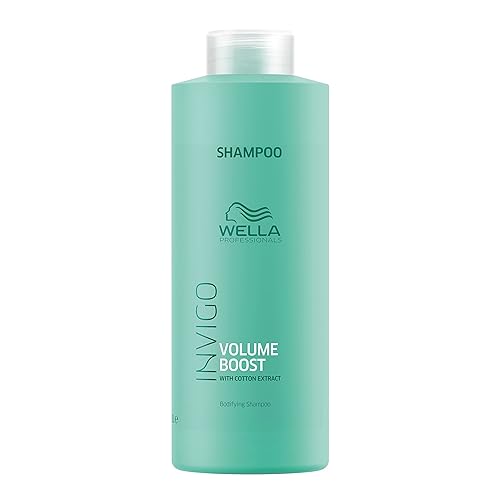 Wella Professionals Invigo Volume Boost Champú para añadir con Bodyfying Spring Blend