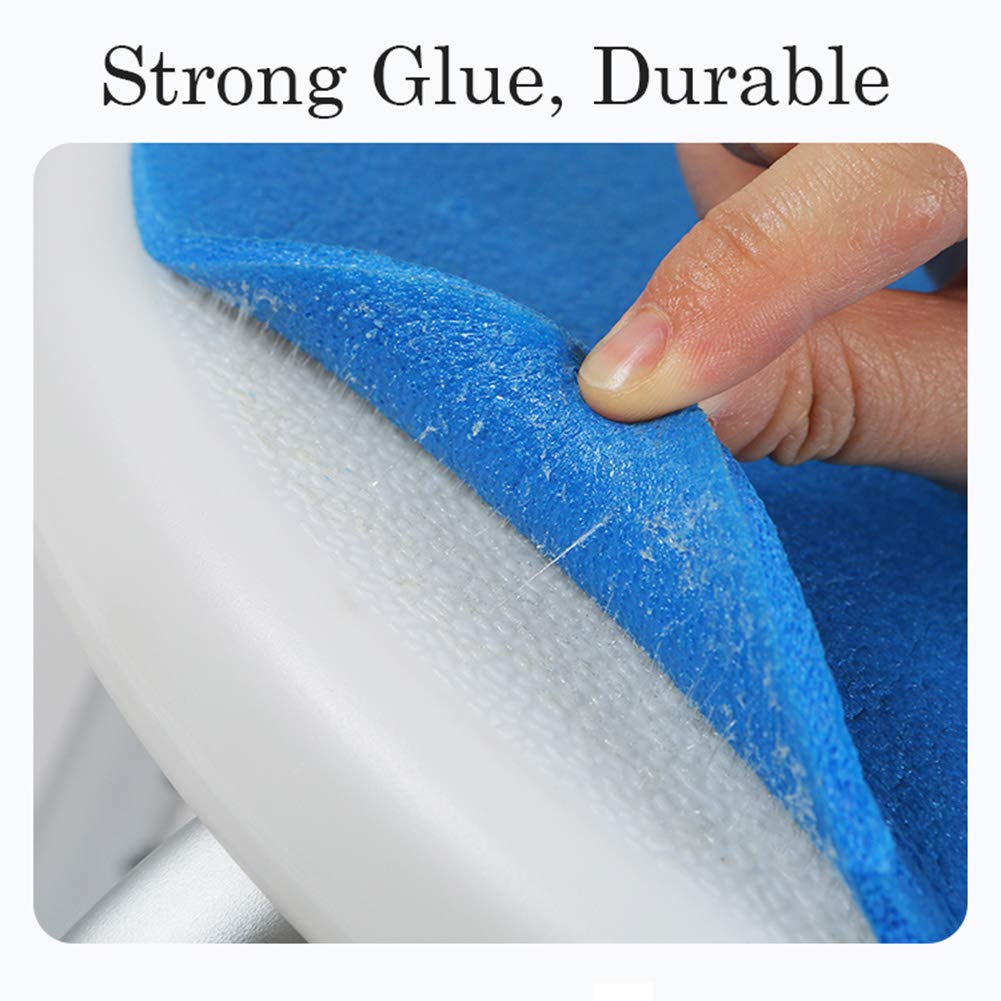 360º Giratoria Silla de Ducha para Ancianos,Taburete de Baño Médico Regulable con Pies Antideslizantes,Garantiza la Seguridad y la Estabilidad-Cargable 130KG