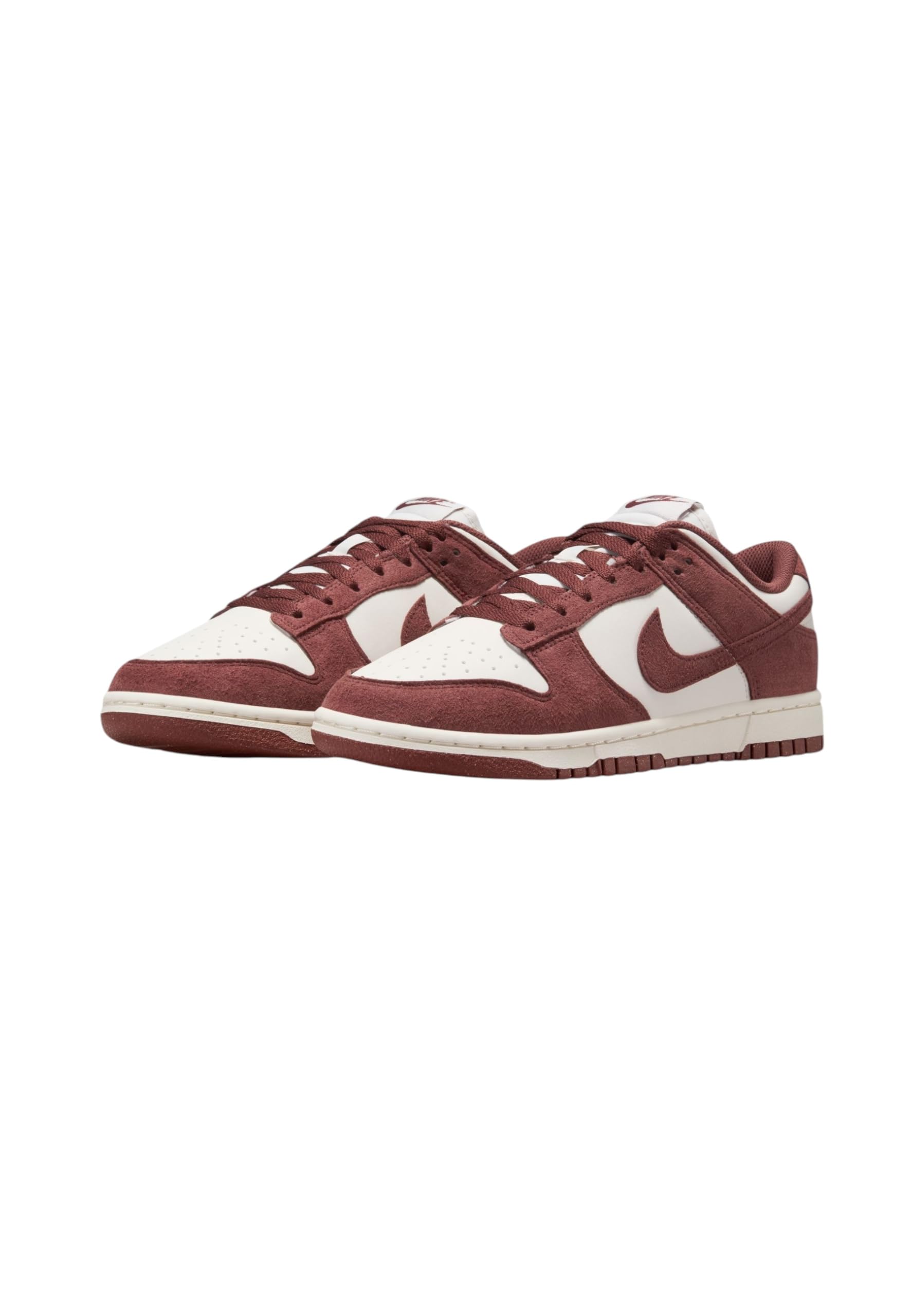 Nike Women's Dunk Low Sneaker: 7 Wide Phantom/Sail/White/Red Sepia