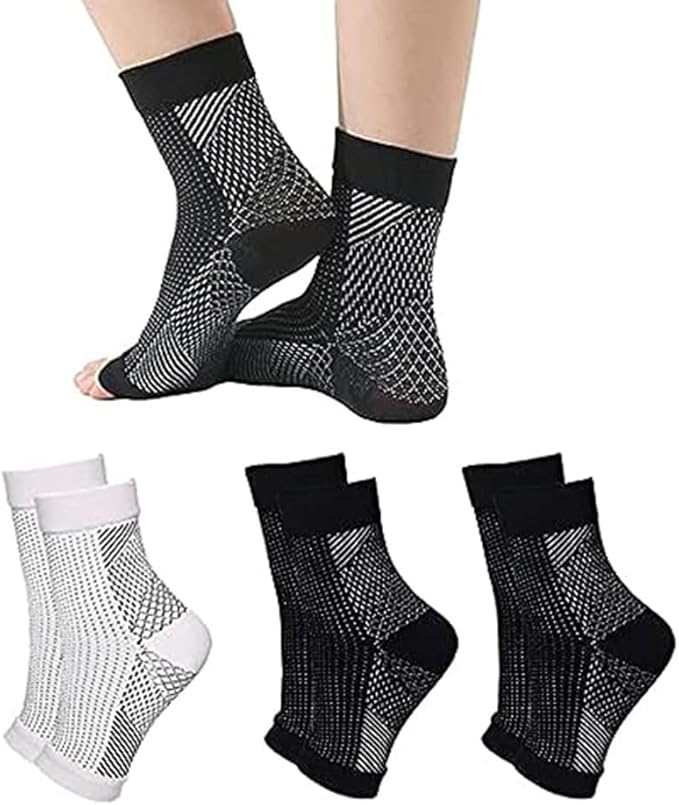 Comprex Ankle Compression Socks for Women and Soothe