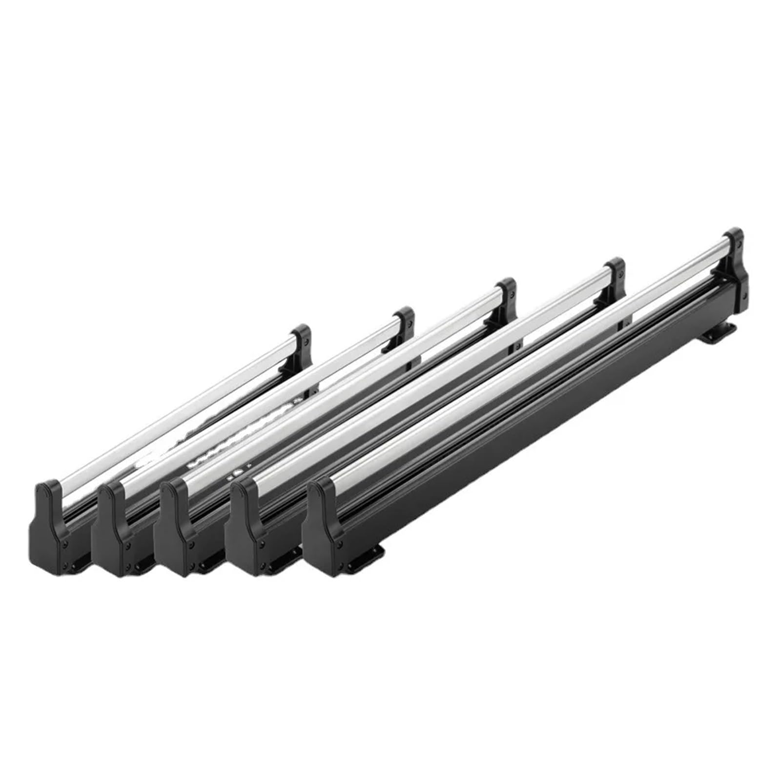 PFMSAAF pull out clothes rail Top Mount Wardrobe Hanger Pulling Out Hangers Extendable Clothes Rail Adjustable Telescopic Rack Trouser Organiser for home(A 55CM White)