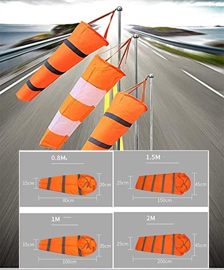 Amazon | 吹き流し 風測定バッグ ソックス 長さ80cm/100cm/150cm/200cm