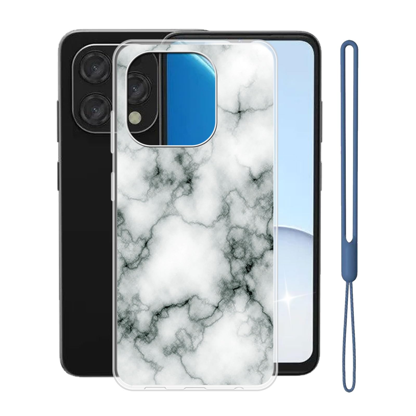 Per Doogee S110 Custodia In TPU Morbida + 3 Pellicole Vetro Temperato – Trasparente, Antishock, Protezione Completa