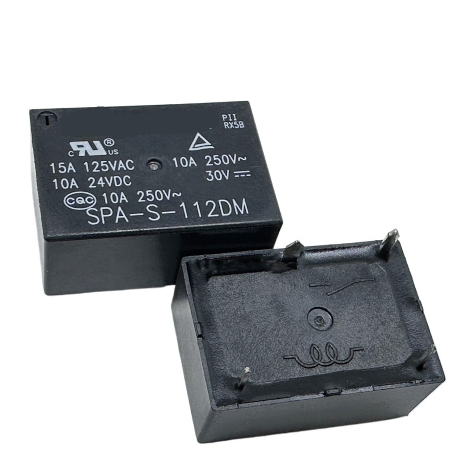 SMGLRUEAT 1pc SPA-S-112DM (7520A-Coil:12V-16A) Relay 4pins