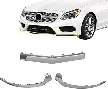 Amazon.com: XQSMWF 2188851774 3Pcs Chrome Front Bumper Lip
