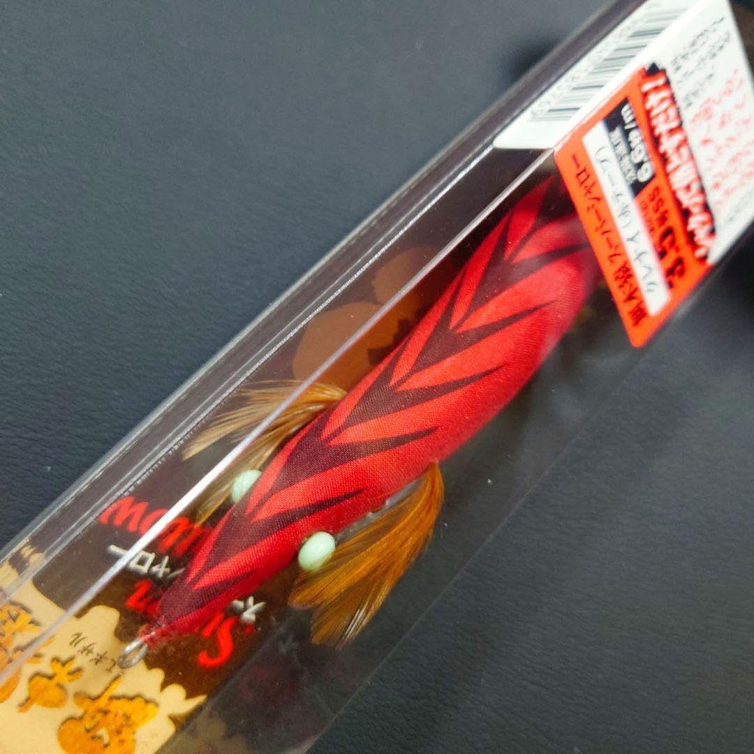 餌木猿　クレナイ 餌木猿 クレナイ3.0号 3.5号 赤色 セット 林釣漁具製作所/HAYASHI 餌