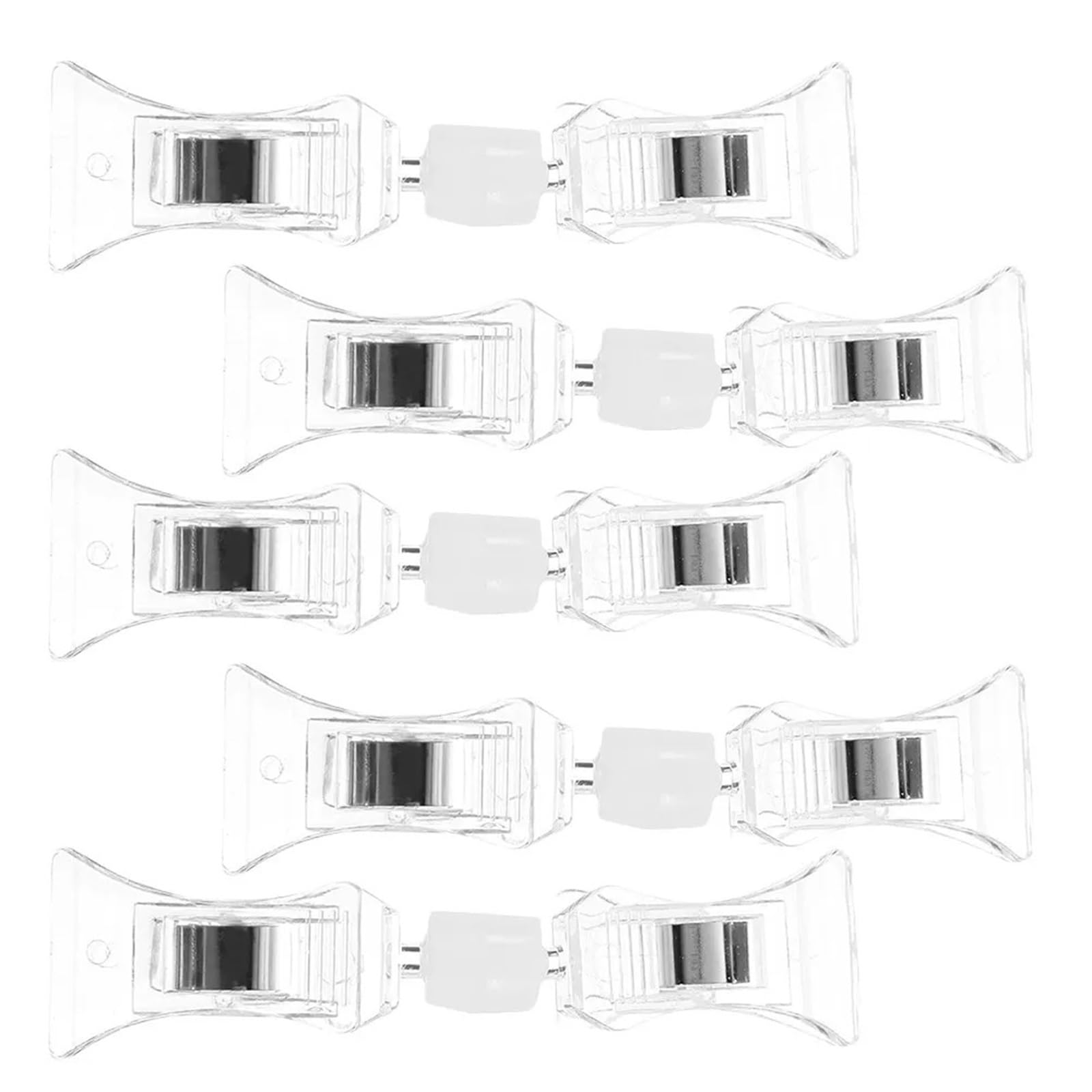 Vaeltor 30Pcs Swivel Price Clips Multi-Use Sign Holders for Retail Store Price Display Merchandising Signage Display Sign Holders